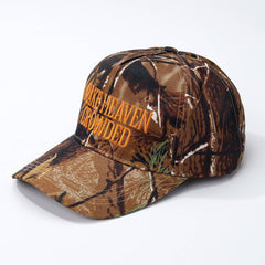 Make Heaven Crowded Baseball Cap: Full Camo