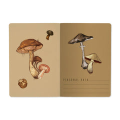 Mushroom notebook