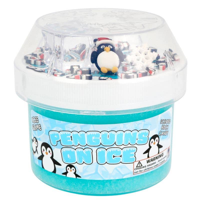 Penguins on Ice - Christmas Slime