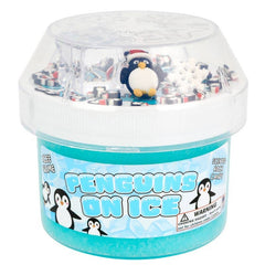 Penguins on Ice - Christmas Slime