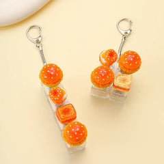 Mini Fast Food Fidget Keyring Bag Charm | 40KC206: A