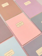 A5 Notebook - Solid Pink