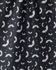 Batty Night Tea Towel: Black