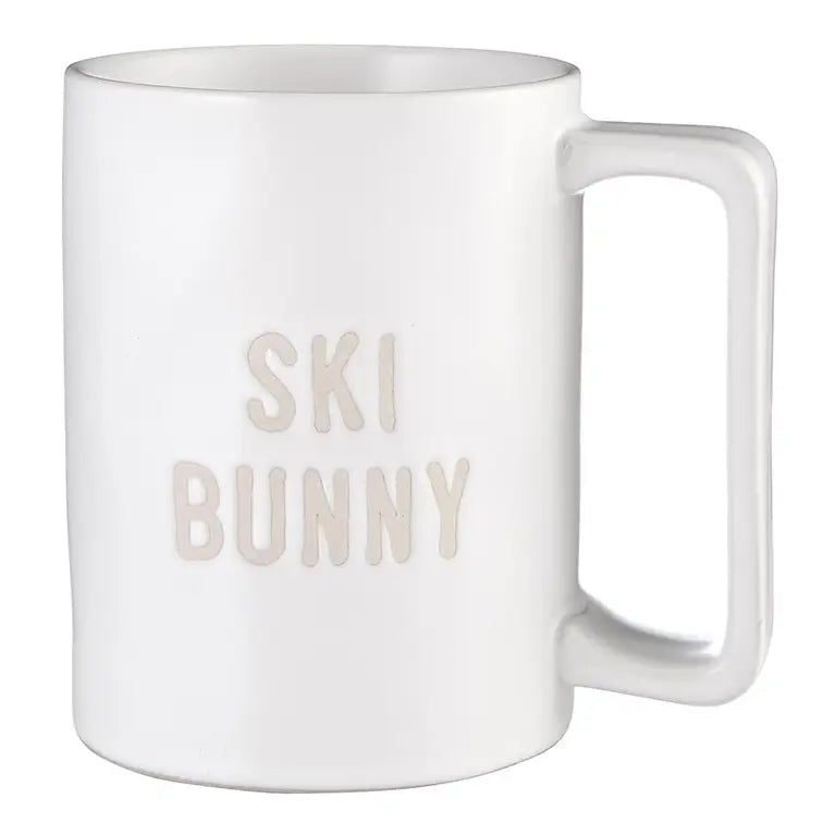 Face To Face Tall Coffee Mug - Ski Bunny