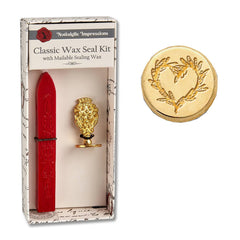 Florentine Brass Stamp Wax Seal Kits: Bee
