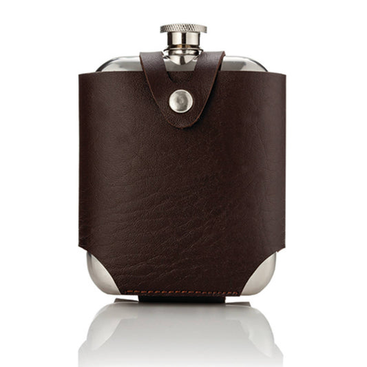 Stainless Steel Flask with Traveling Case