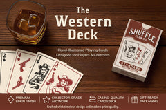 Western Playing Cards – Vintage Cowboy Deck