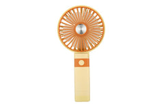 Stylish Two Toned  Theme Handheld Personal Fan: Bronze