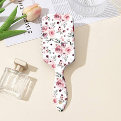 Large Paddle Hair Brush - Cow + Brown