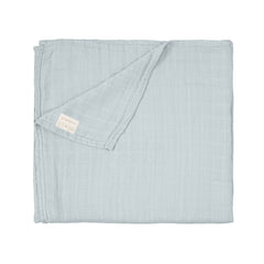 Bamboo Muslin Swaddle Blanket (Misty Sky)