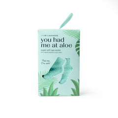 Aloe Super Soft Spa Socks