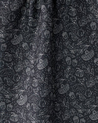 Cozy Flora Tea Towel: White
