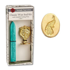 Florentine Brass Stamp Wax Seal Kits: Oak Tree