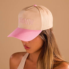 MOMMIN Embroidered Trucker Hat - Vintage Style |Animal