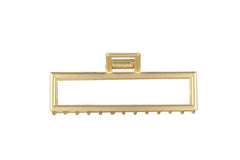 Ladies Big Rectangle Hair Claw Hair Accessory