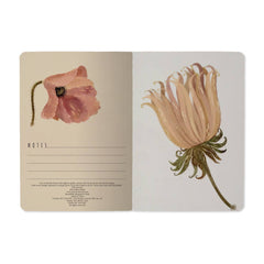 A6 Passport Notebook -  Soft Petals