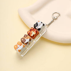 Printed Keyboard Fidget Stress Relief Keychain | 40KC205: A