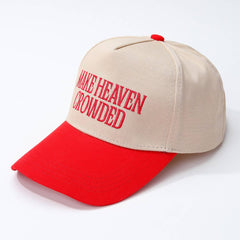 Make Heaven Crowded Baseball Cap: Full Camo