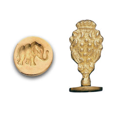 Florentine Brass Wax Seal Stampers: Song Bird