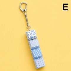 Printed Keyboard Fidget Stress Relief Keychain | 40KC205: B