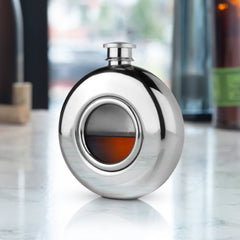 Irving™ Stainless Steel and Glass Scope Flask