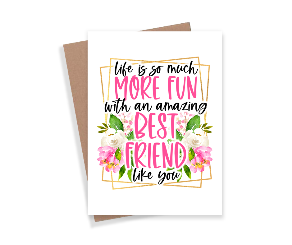 Best Friend Card
