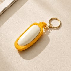 3D Fruit Tart Fidget Keychains | 40KC184: Durian