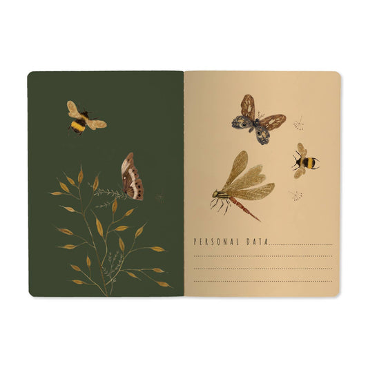 A5 Notebook - Butterflies and Friends