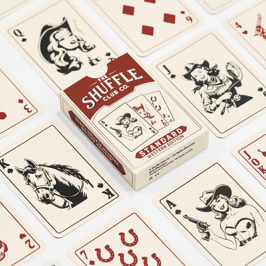 Western Playing Cards – Vintage Cowboy Deck