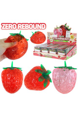 Crystal Strawberry Oil Jelly Squishy Toy