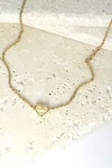 Classic Mini Heart Necklace  | Gold