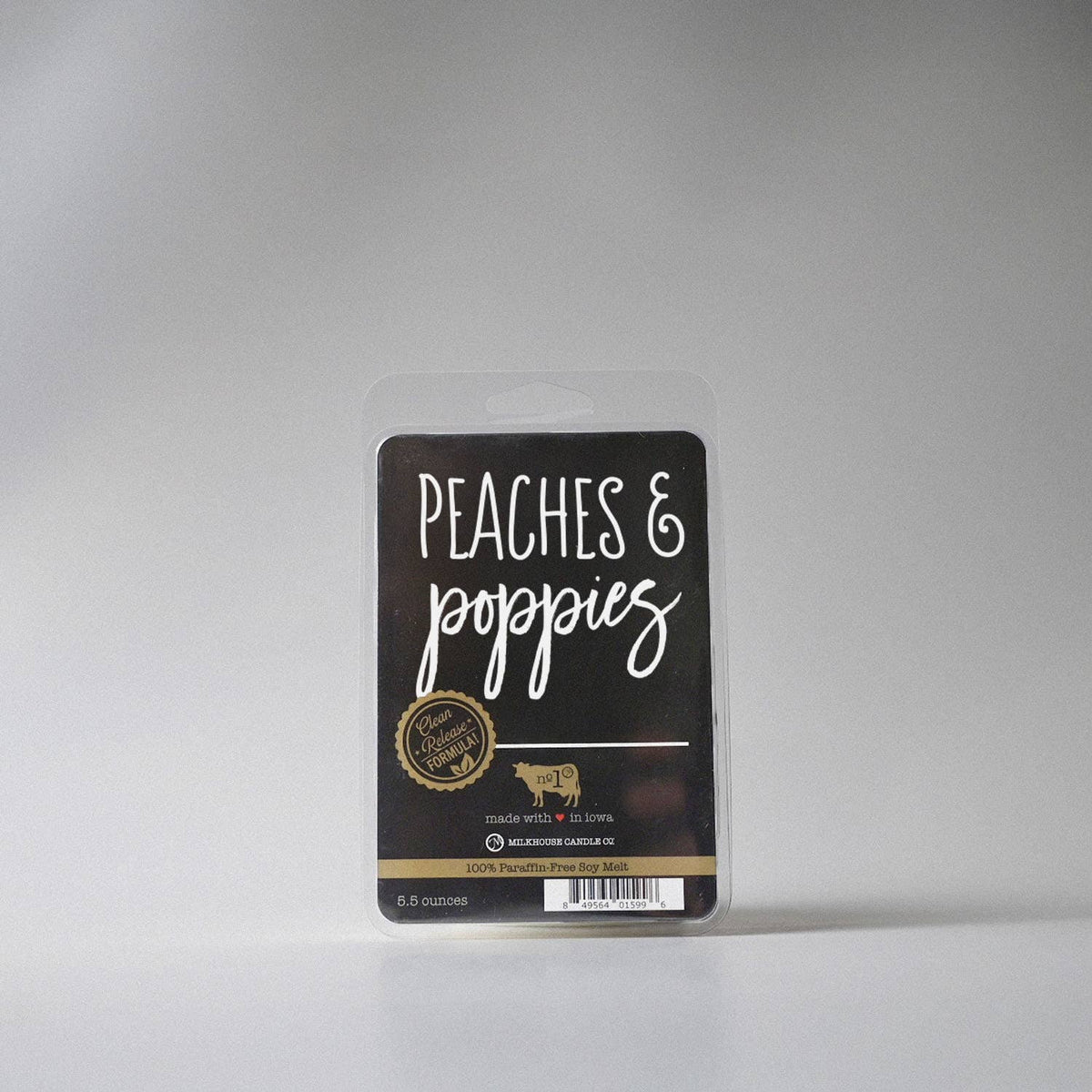 5.5 oz Wax Melts: Peaches & Poppies