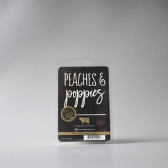 5.5 oz Wax Melts: Peaches & Poppies