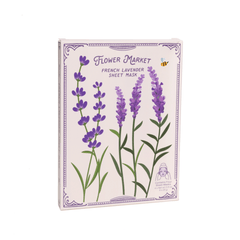 French Lavender Sheet Mask – Natural, Soothing, Paraben-Free: Single