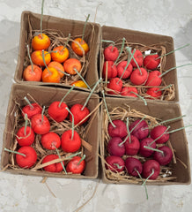 Cherry Basket Candles