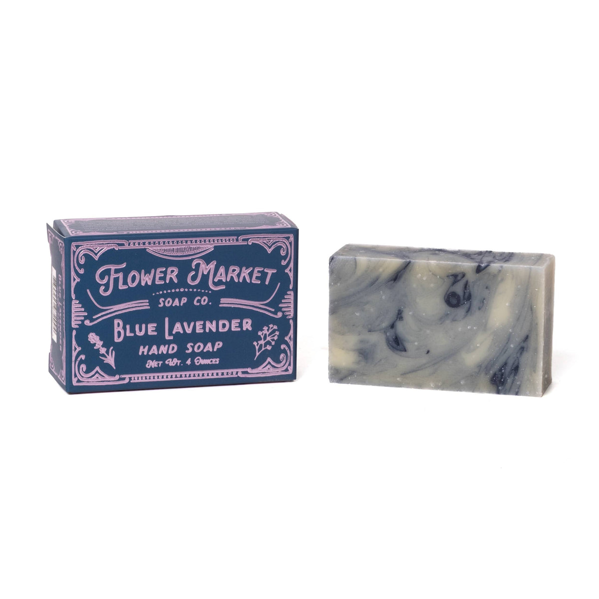 Organic Blue Lavender Bar Soap