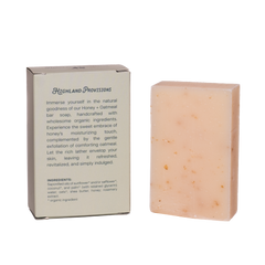 Organic Honey + Oatmeal Bar Soap