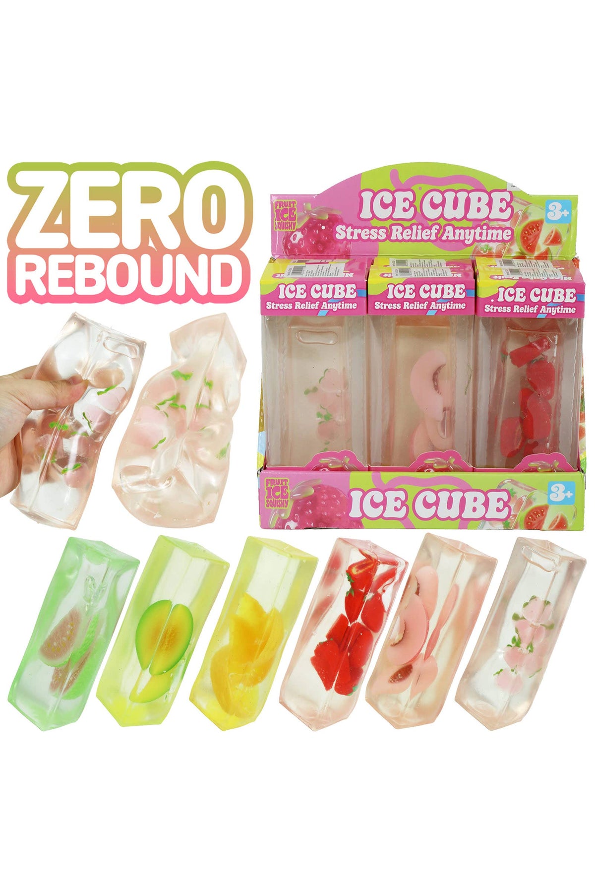 Nice Cube Fruit Butter Coconut Oil Jelly Zero Rebound Squishy