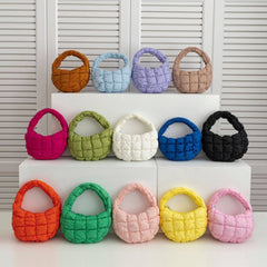 Cloud Bag Cute Mini Handbag Purse: White