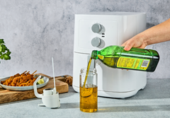 Oileroo Lite® - No Clog Oil Sprayer, Pourer and 1 Tbsp Doser: Black