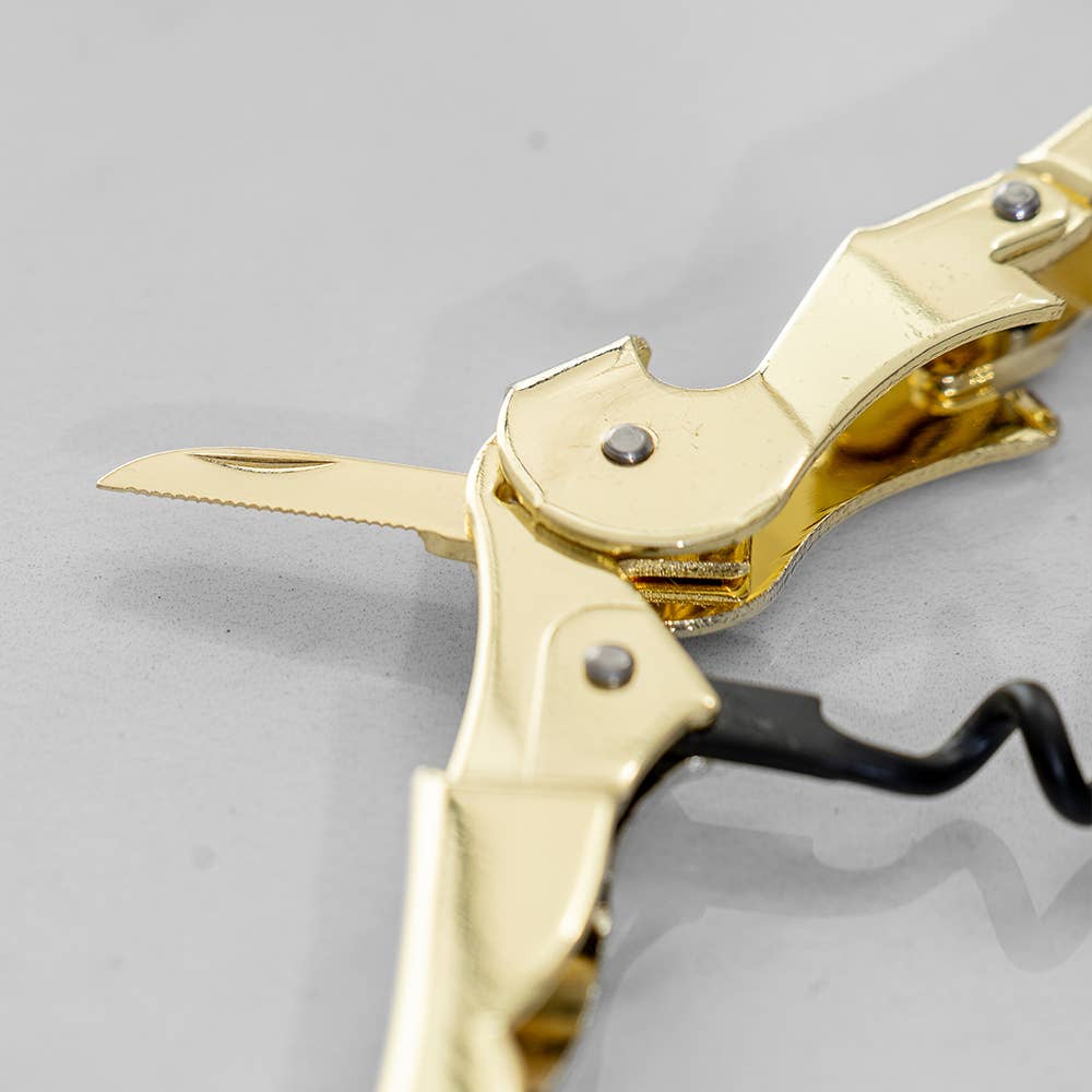 Wine Opener, Gold Handle