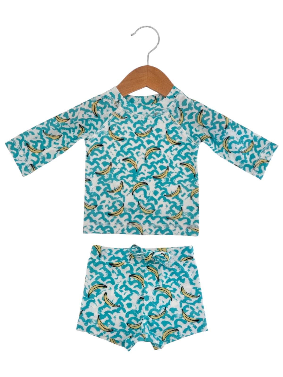 Bananas / Mar Rashguard Set / UPF 50+: 3-6M