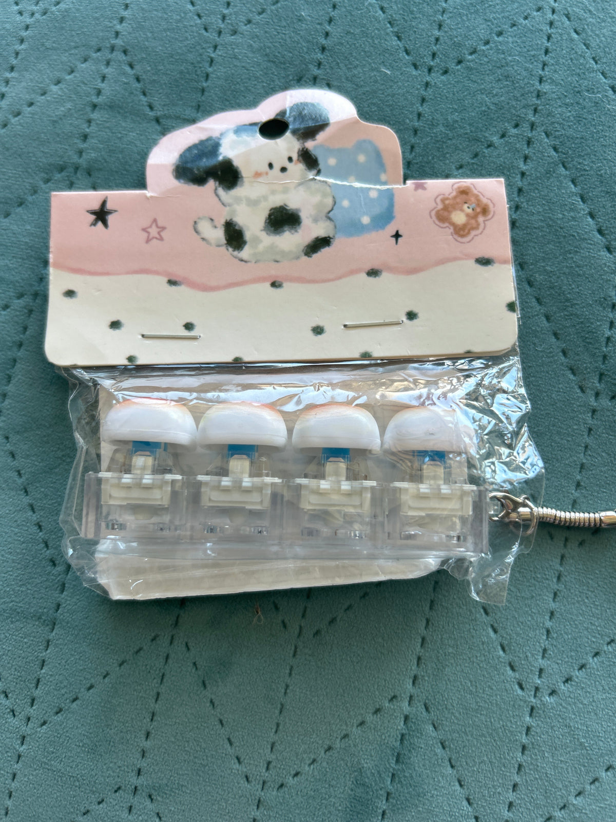 Caramel Bread Keychain - medium