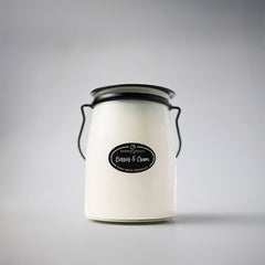 22 oz Butter Jar Candle: Berries & Cream