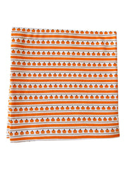 Pumpkin Stripe / Organic Swaddle