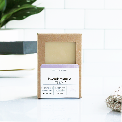 Handcrafted Goat Milk Soaps - Lavender+Vanilla