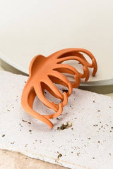 Oversized Hair Claw Clip | Light Brown