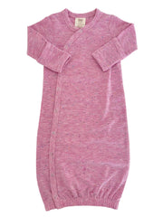Pink Speckle / Gown: 0-3M
