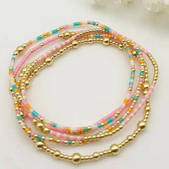 Multi Layer Natural Stone Bracelet