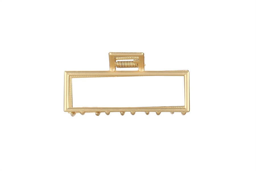 Ladies Metal  Rectangle Hair Claw Hair Accessory